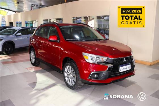 MITSUBISHI ASX 2.0 4X2 16V GASOLINA 4P AUTOMÁTICO MITSUBISHI ASX 2.0 4X2 16V GASOLINA 4P AUTOMÁTICO